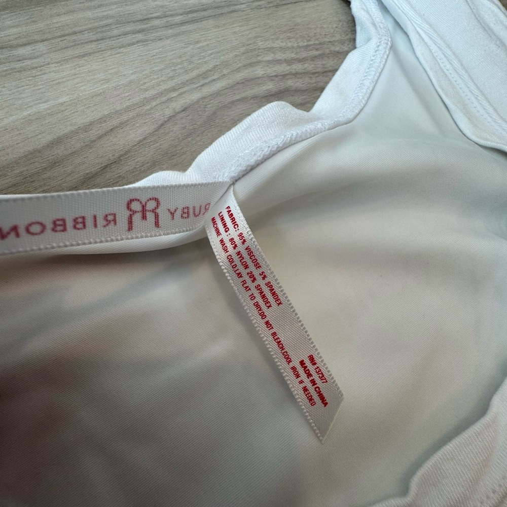 Ruby Ribbon Versatile Tank White - Picture 5 of 7